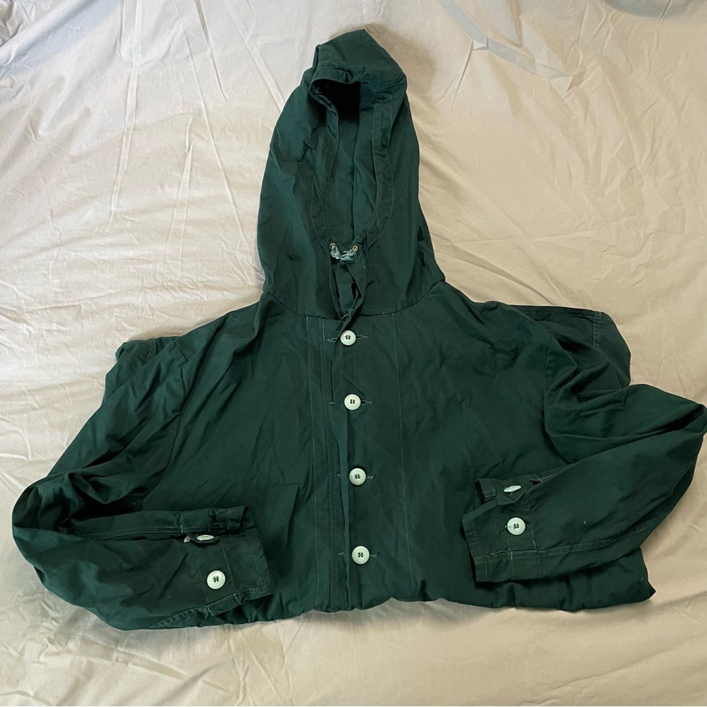 VINTAGE Urban Outfitters BDG Button-up Jacket in forest green